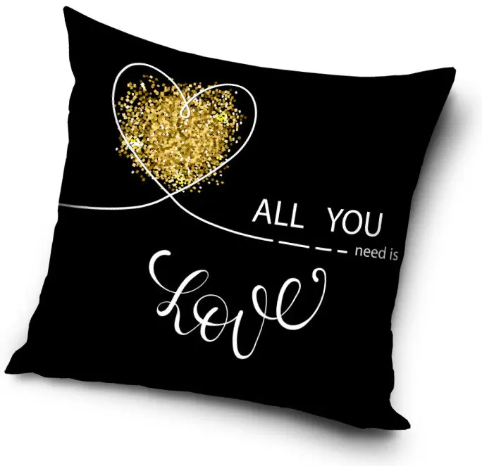 Love vankúš, dekoratívny obliečkový vankúš 40*40 cm produktová fotografia