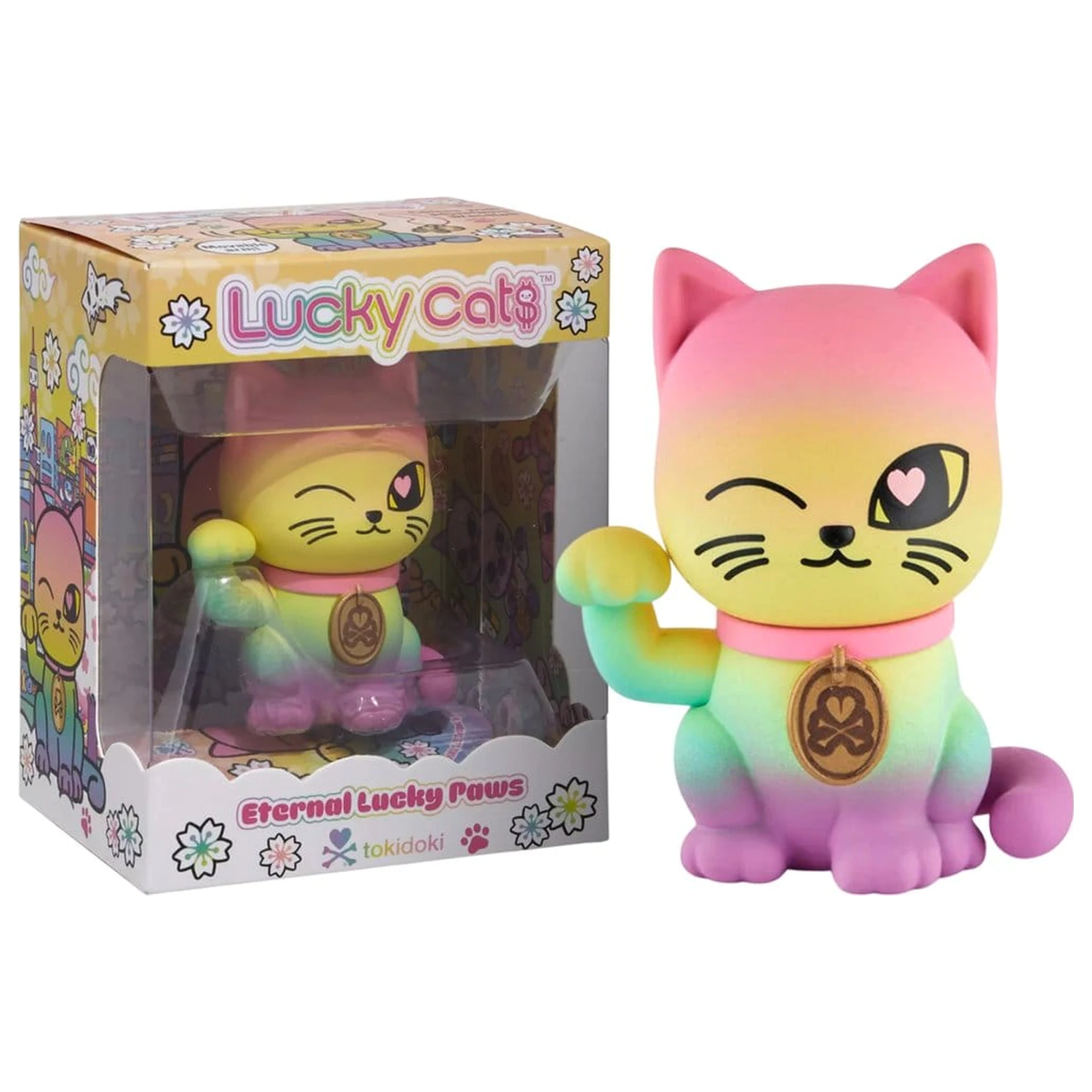 Lucky Cats Window Box Figúrka Eternal Lucky Paws 6 cm produktová fotografia