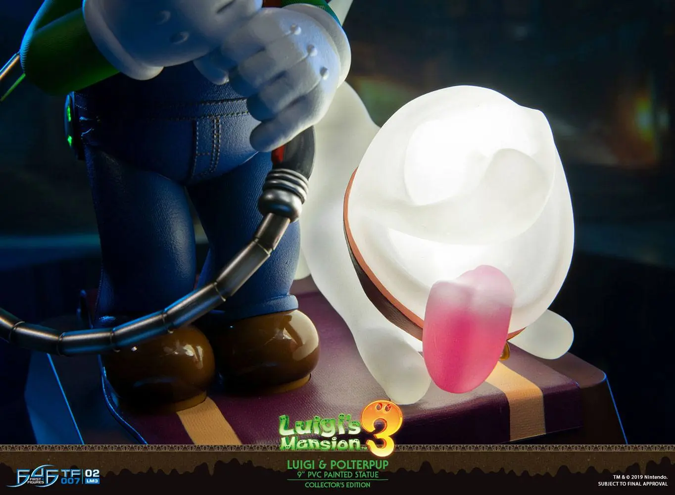 Luigi's Mansion 3 PVC Socha Luigi & Polterpup Zberateľská edícia 23 cm produktová fotografia