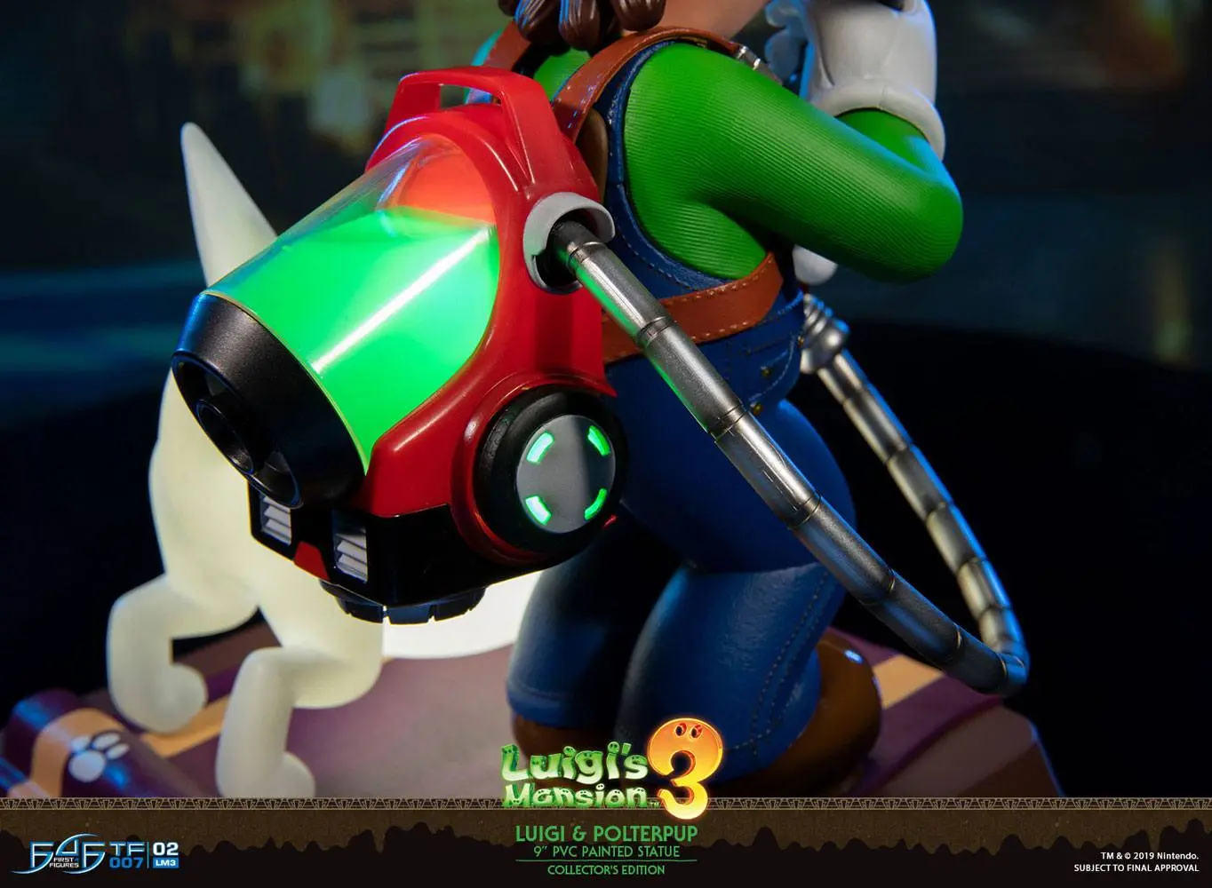 Luigi's Mansion 3 PVC Socha Luigi & Polterpup Zberateľská edícia 23 cm produktová fotografia