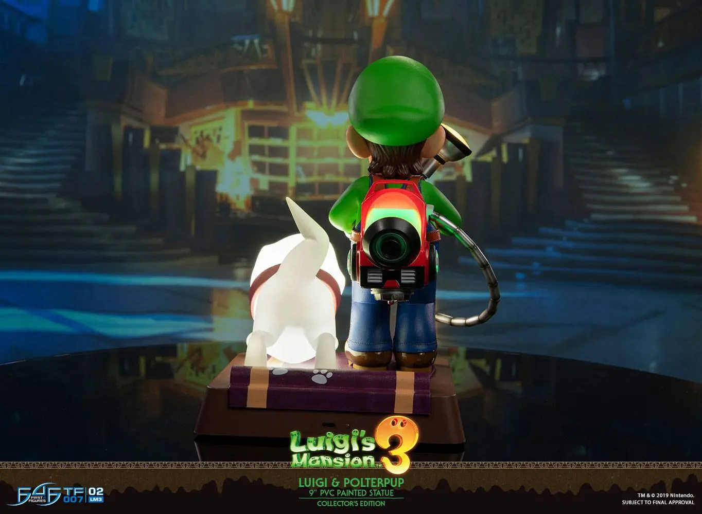 Luigi's Mansion 3 PVC Socha Luigi & Polterpup Zberateľská edícia 23 cm produktová fotografia