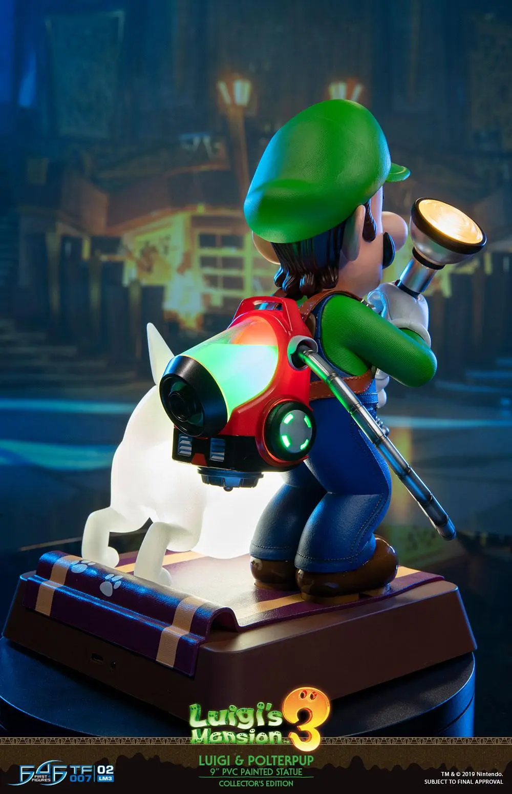 Luigi's Mansion 3 PVC Socha Luigi & Polterpup Zberateľská edícia 23 cm produktová fotografia