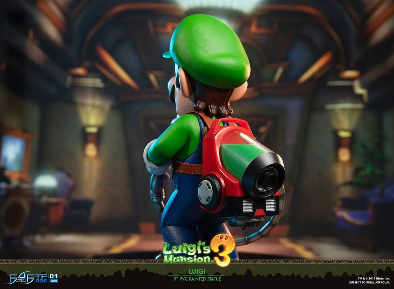 Luigi's Mansion 3 PVC figúrka Luigi 23 cm termékfotó