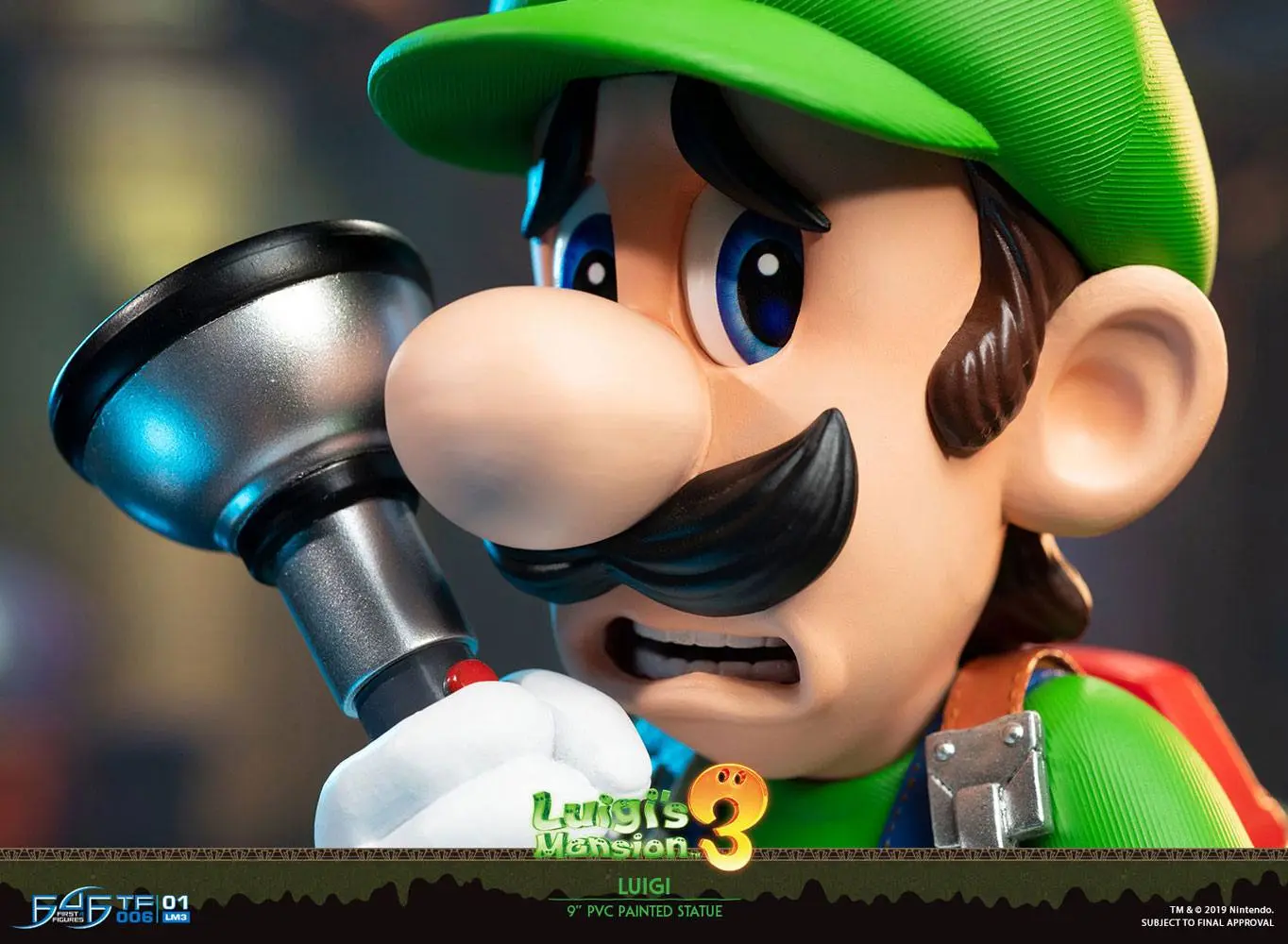 Luigi's Mansion 3 PVC figúrka Luigi 23 cm termékfotó