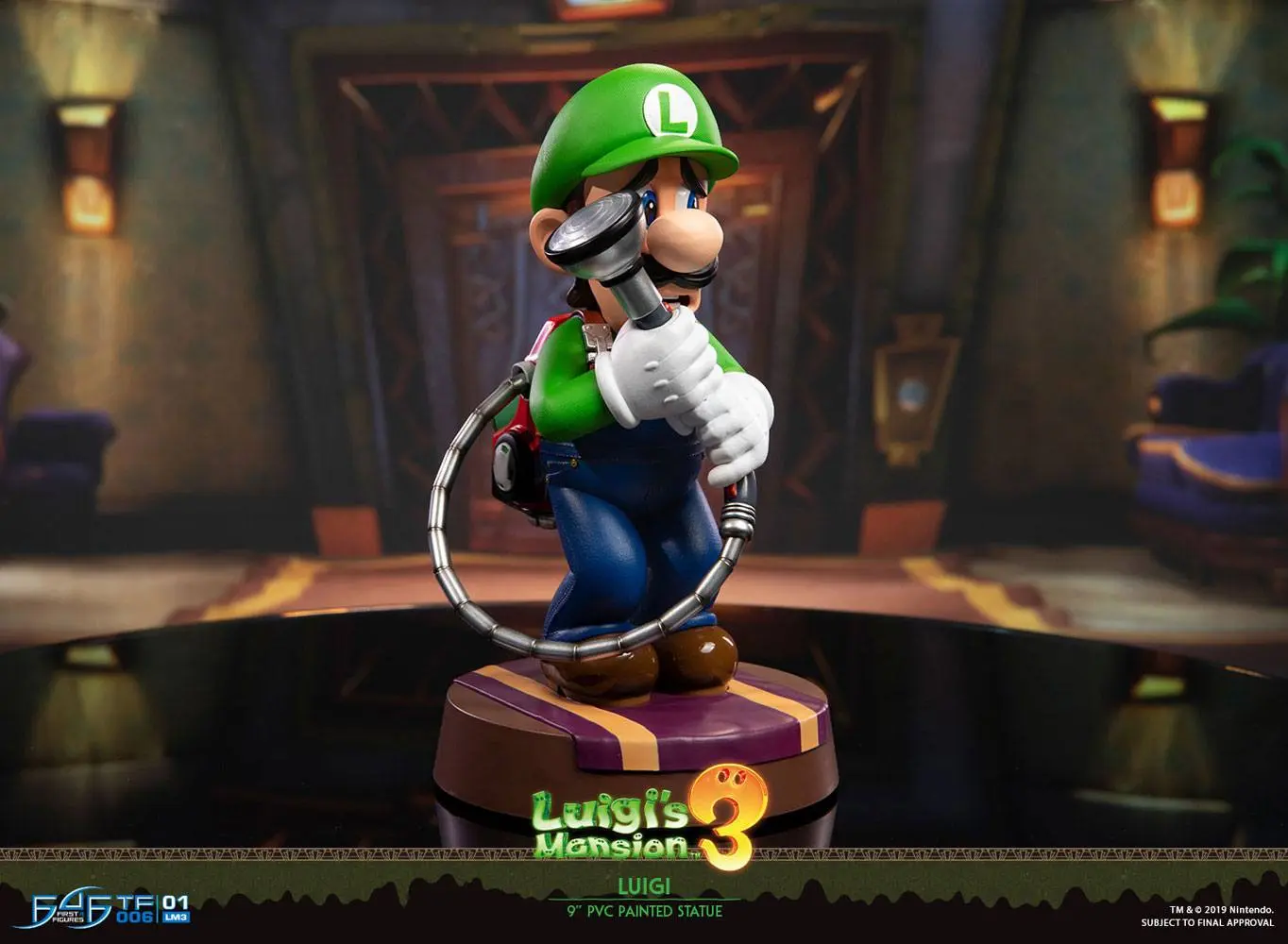 Luigi's Mansion 3 PVC figúrka Luigi 23 cm termékfotó