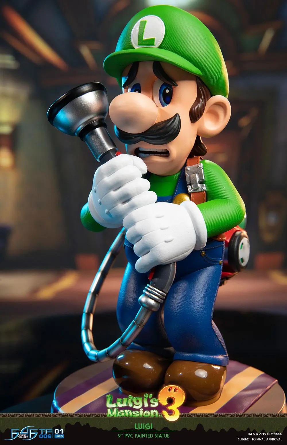 Luigi's Mansion 3 PVC figúrka Luigi 23 cm termékfotó