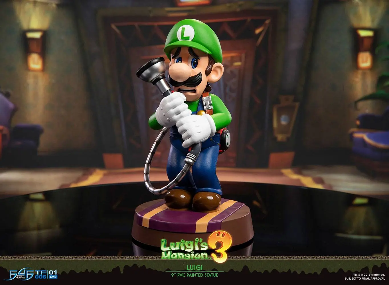 Luigi's Mansion 3 PVC figúrka Luigi 23 cm termékfotó