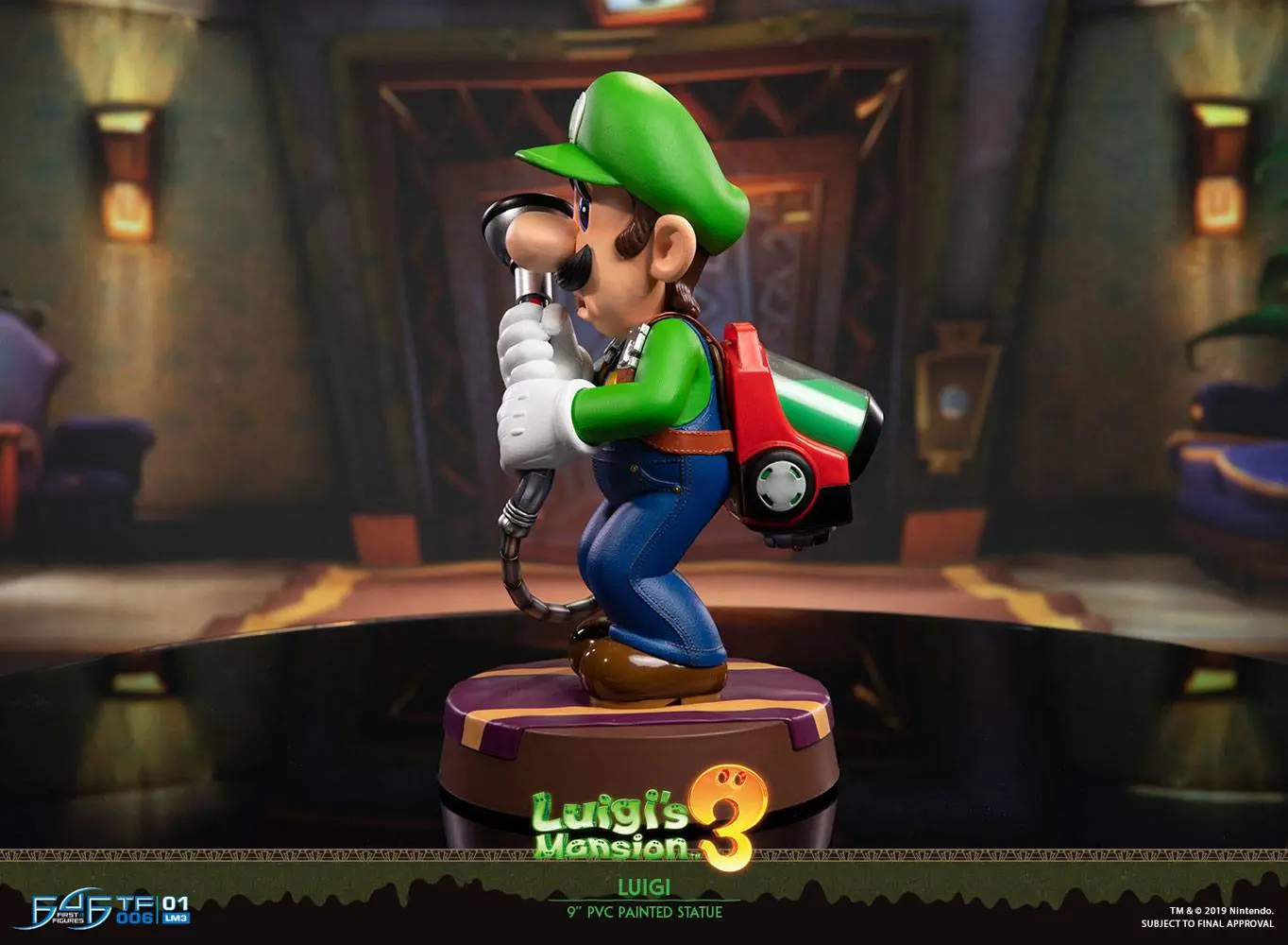 Luigi's Mansion 3 PVC figúrka Luigi 23 cm termékfotó