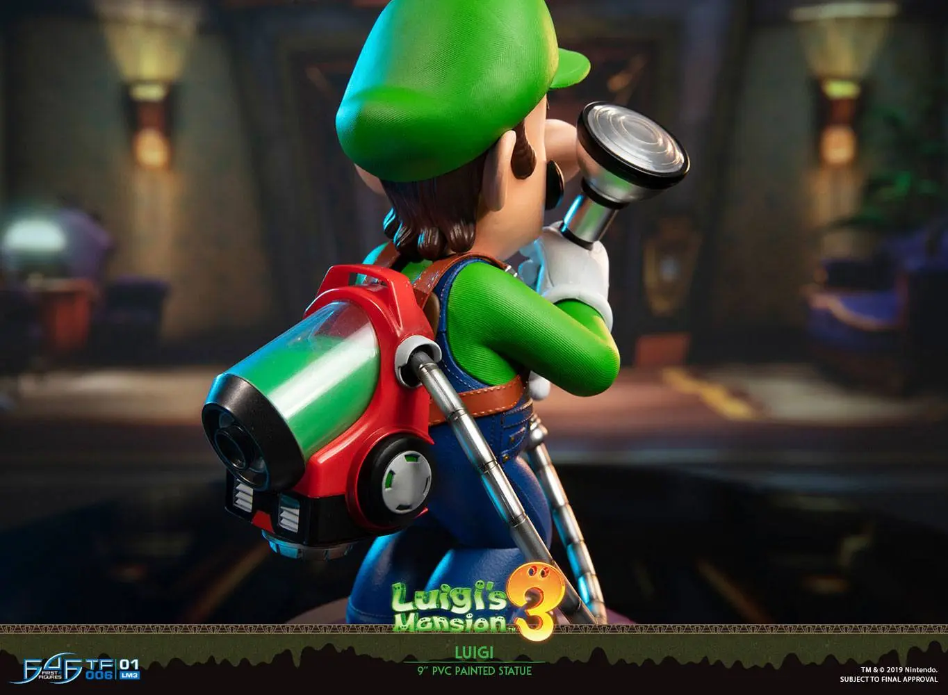 Luigi's Mansion 3 PVC figúrka Luigi 23 cm termékfotó