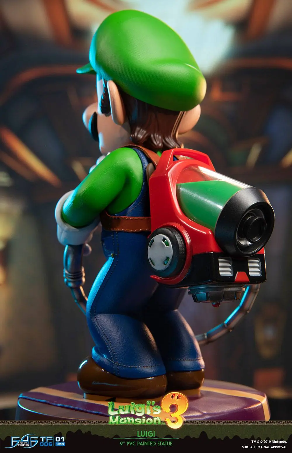 Luigi's Mansion 3 PVC figúrka Luigi 23 cm termékfotó