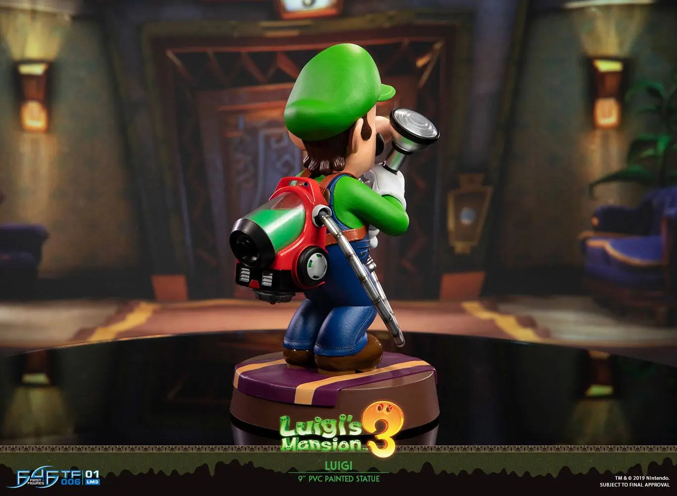 Luigi's Mansion 3 PVC figúrka Luigi 23 cm termékfotó