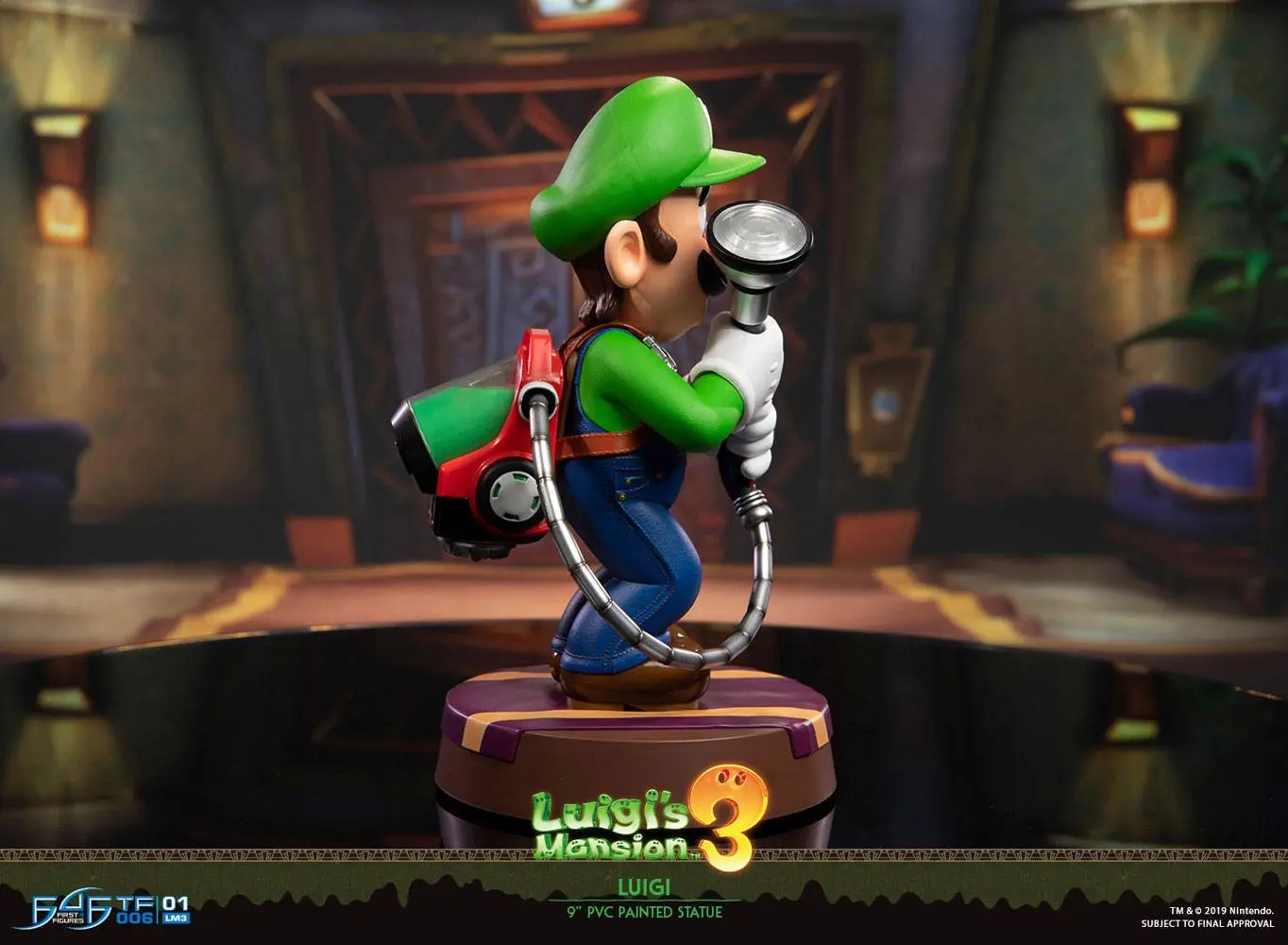 Luigi's Mansion 3 PVC figúrka Luigi 23 cm termékfotó