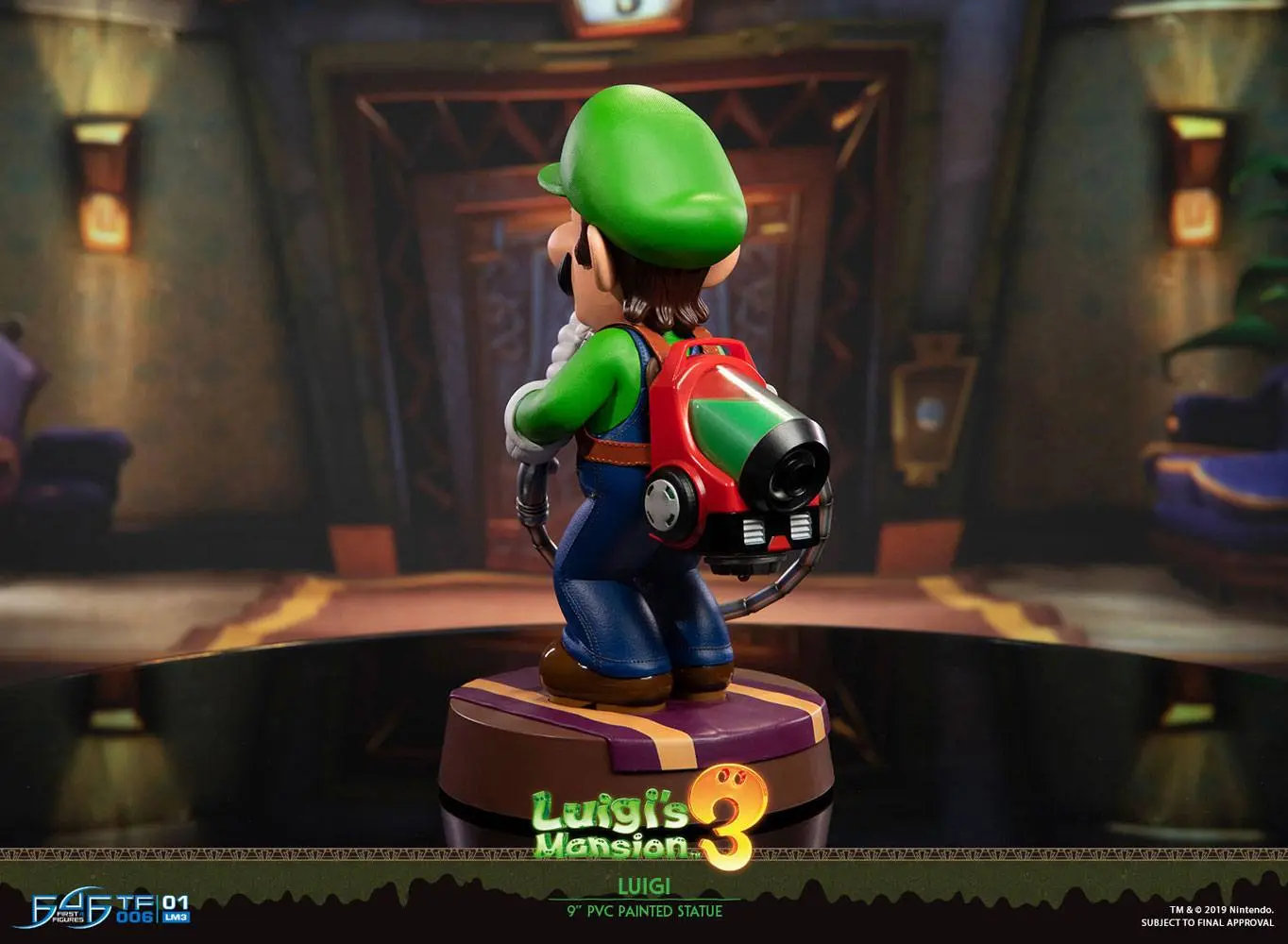 Luigi's Mansion 3 PVC figúrka Luigi 23 cm termékfotó