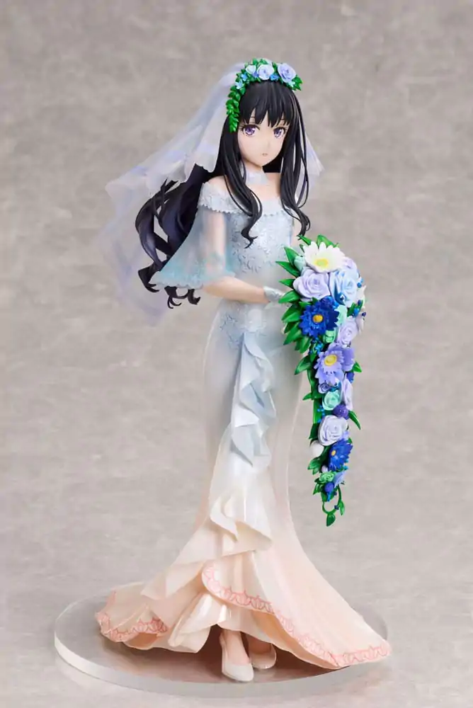 Lycoris Recoil PVC figúrka 1/7 Takina Inoue menyasszonyi ruha verzió, 25 cm termékfotó