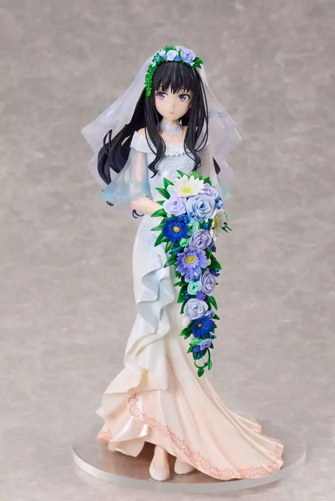 Lycoris Recoil PVC figúrka 1/7 Takina Inoue menyasszonyi ruha verzió, 25 cm termékfotó