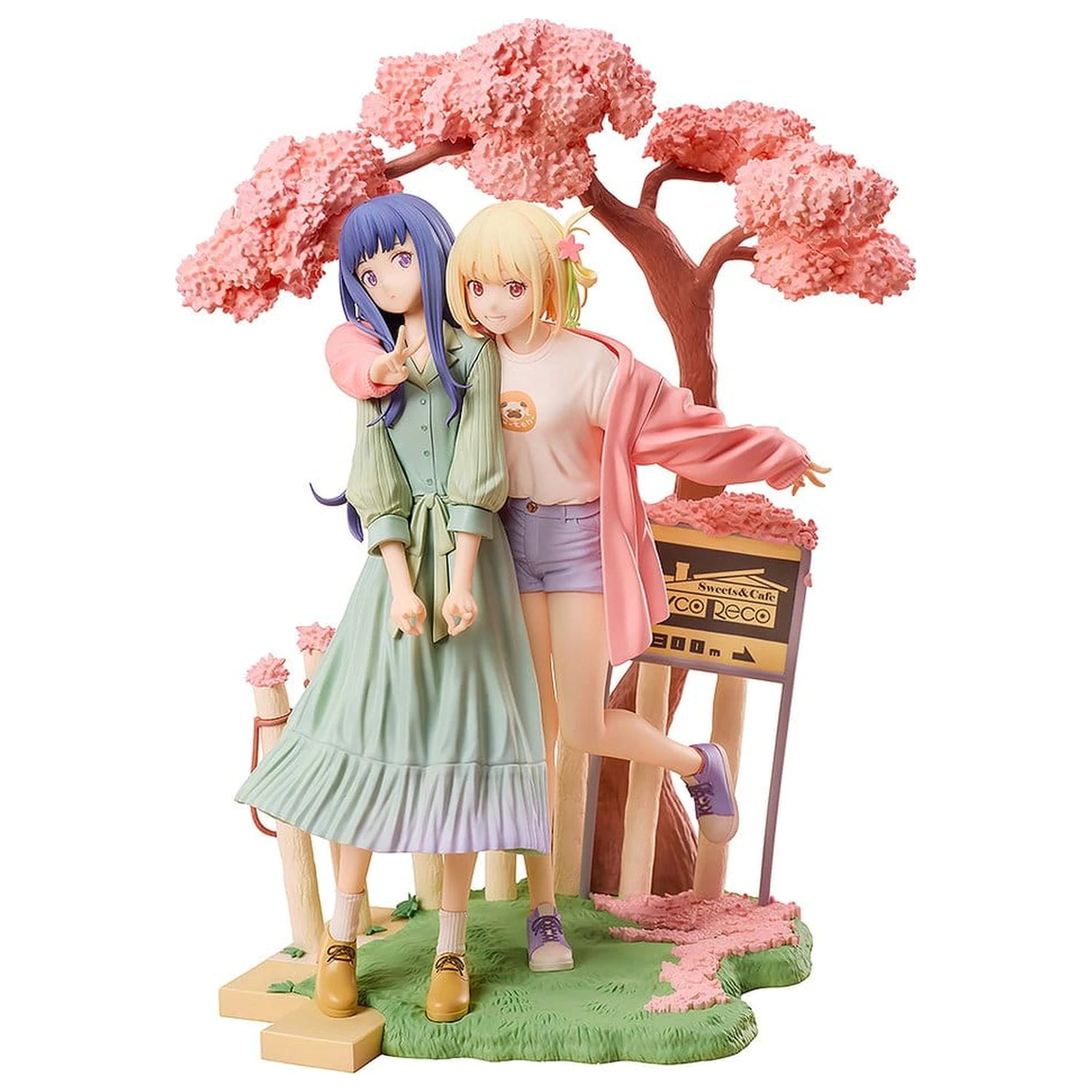 Lycoris Recoil PVC figúrky 2-Pack Chisato Nishikigi & Takina Inoue Spring Ver. 25 cm produktová fotografia