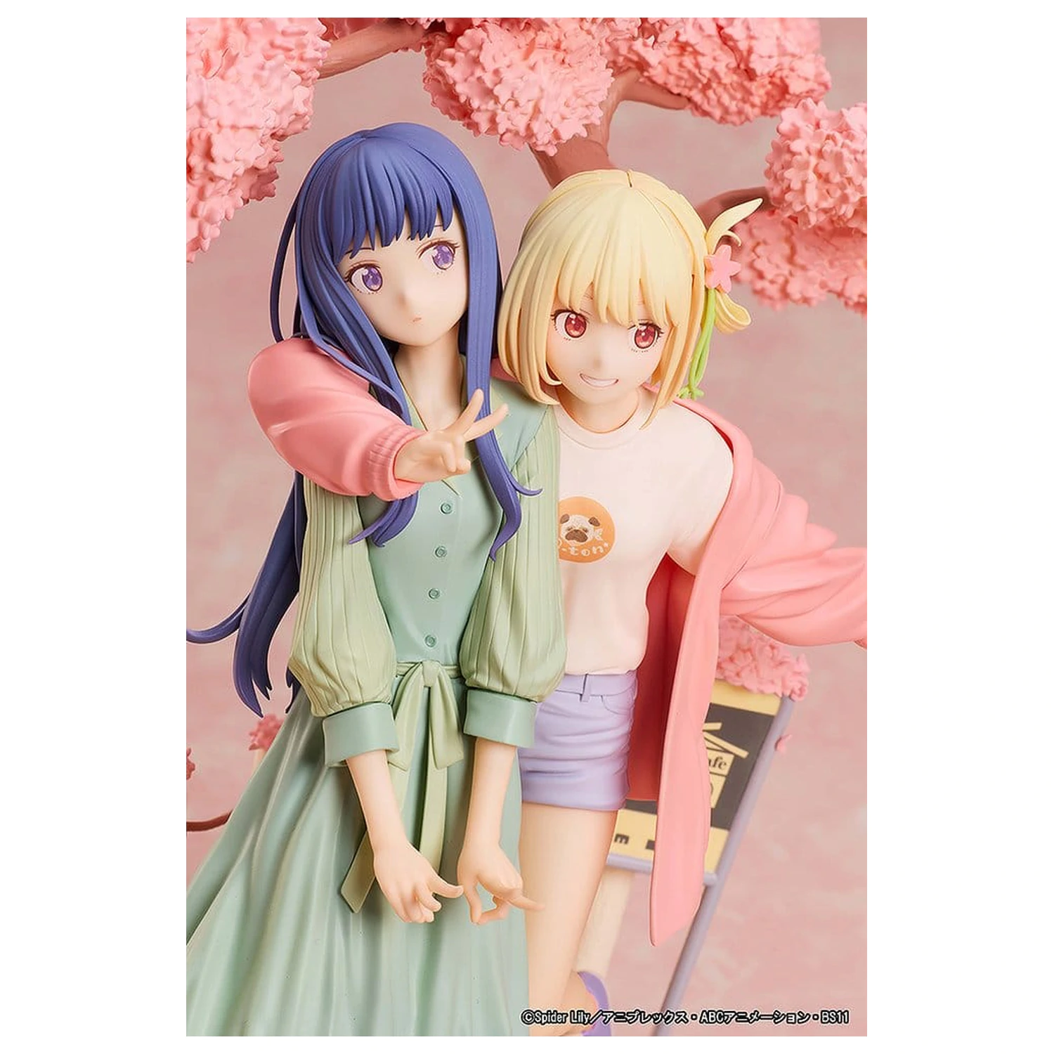 Lycoris Recoil PVC figúrky 2-Pack Chisato Nishikigi & Takina Inoue Spring Ver. 25 cm produktová fotografia