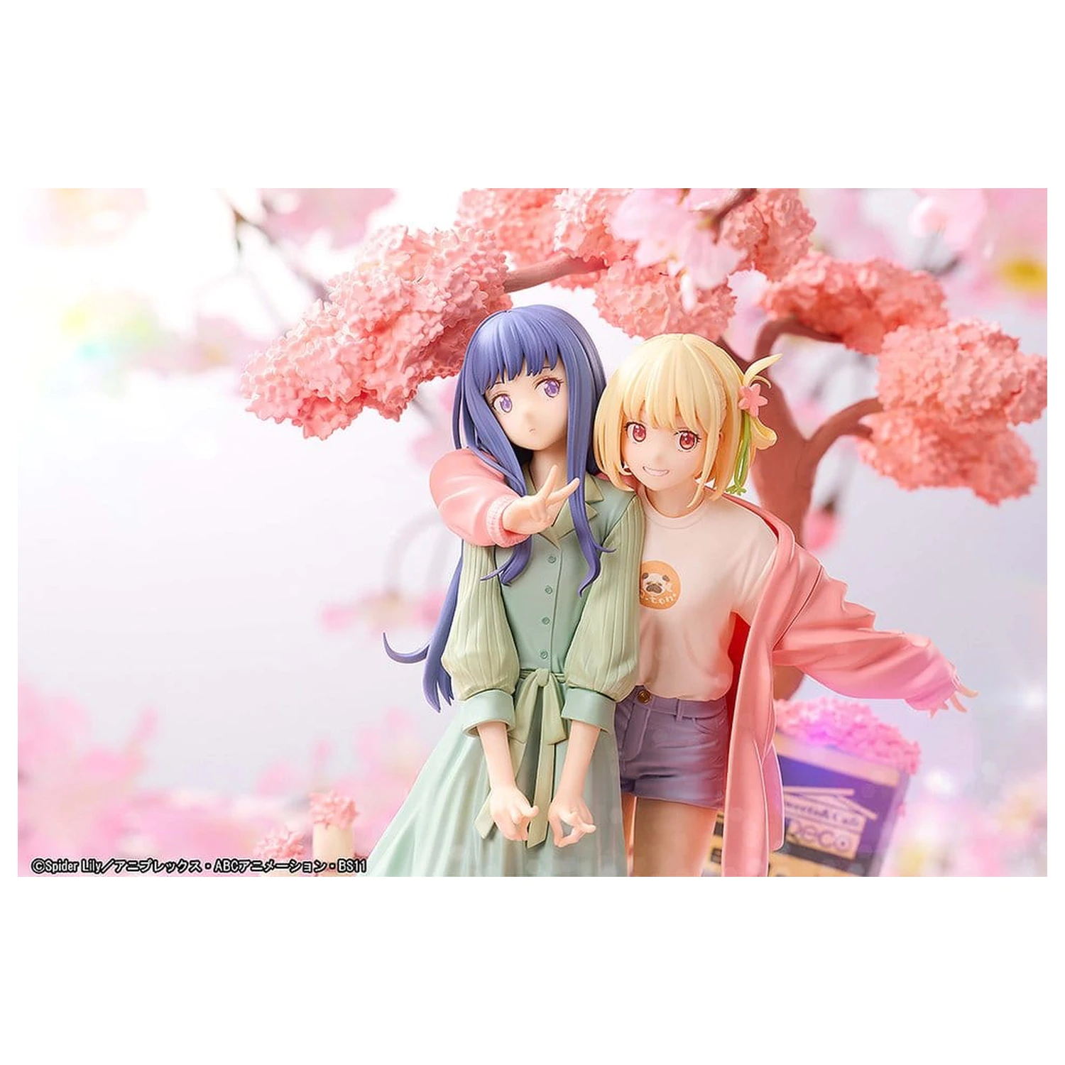 Lycoris Recoil PVC figúrky 2-Pack Chisato Nishikigi & Takina Inoue Spring Ver. 25 cm produktová fotografia