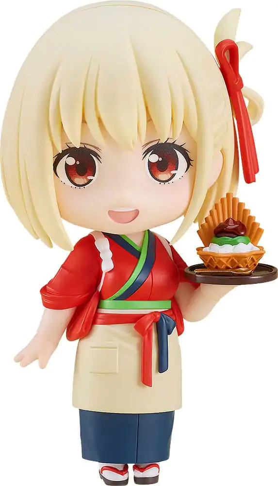 Lycoris Recoil Nendoroid figúrka Chisato Nishikigi: Cafe LycoReco egyenruha változat 10 cm termékfotó