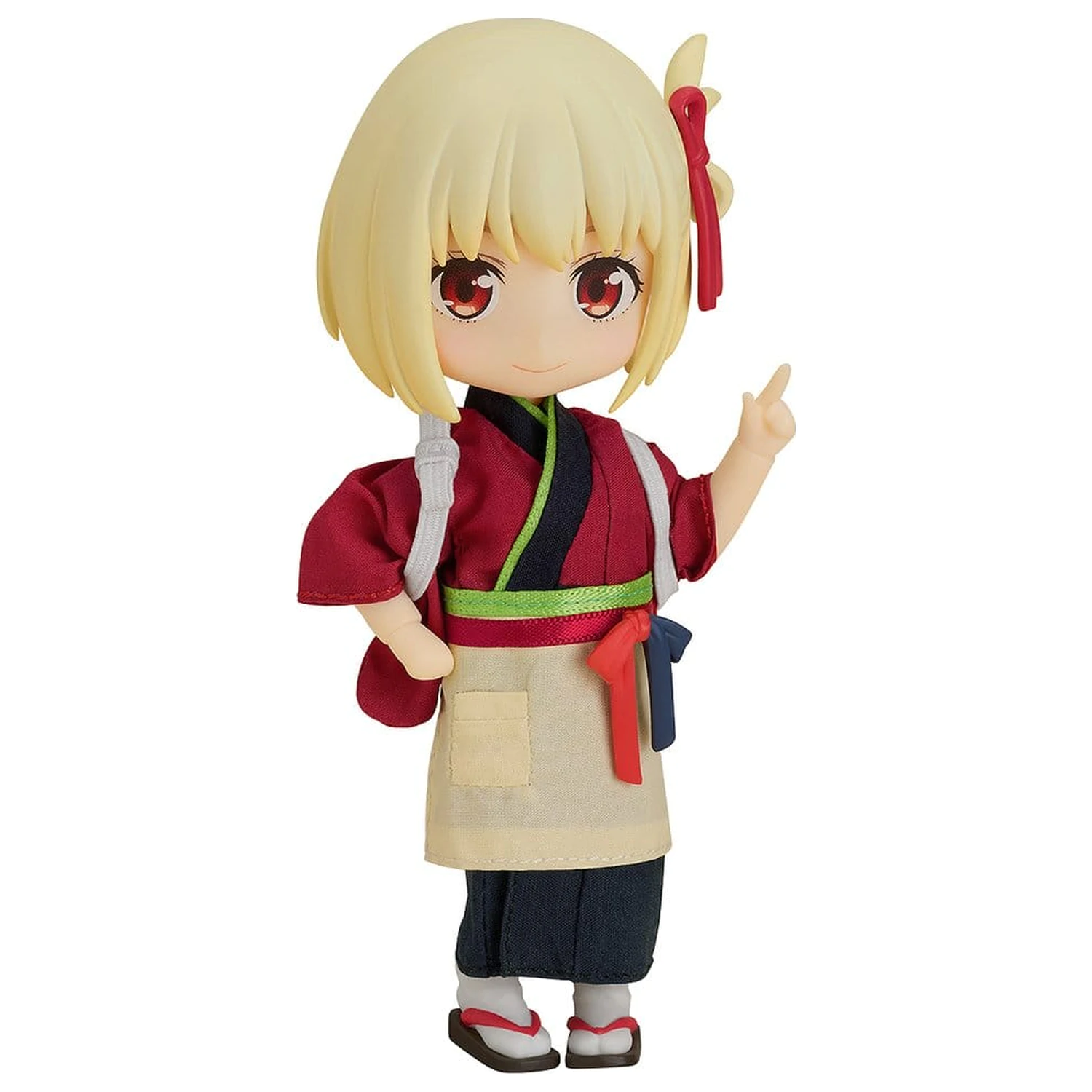 Lycoris Recoil Nendoroid Doll Akčná figúrka Chisato Nishikigi: Cafe LycoReco Uniform Ver. 14 cm produktová fotografia