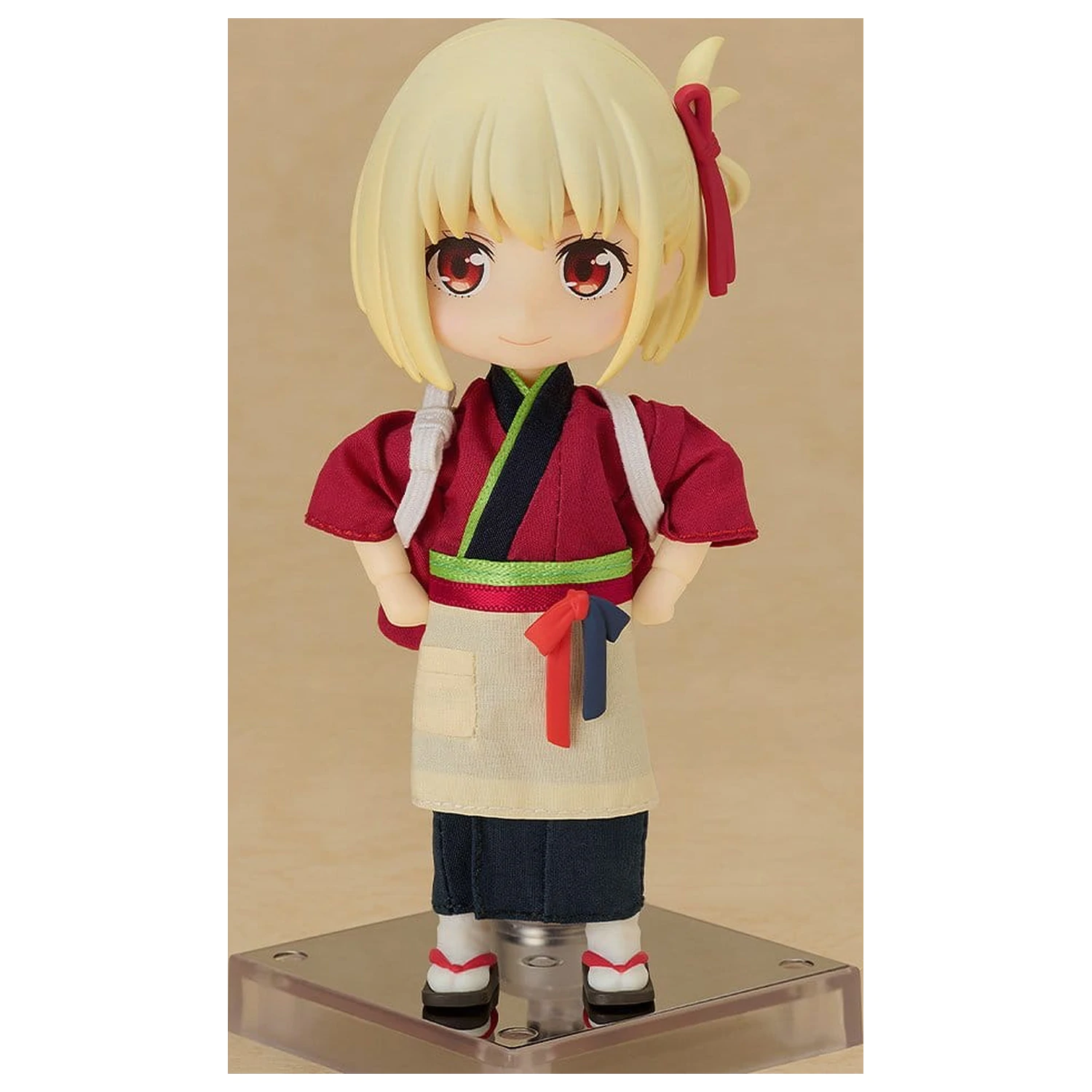 Lycoris Recoil Nendoroid Doll Akčná figúrka Chisato Nishikigi: Cafe LycoReco Uniform Ver. 14 cm produktová fotografia