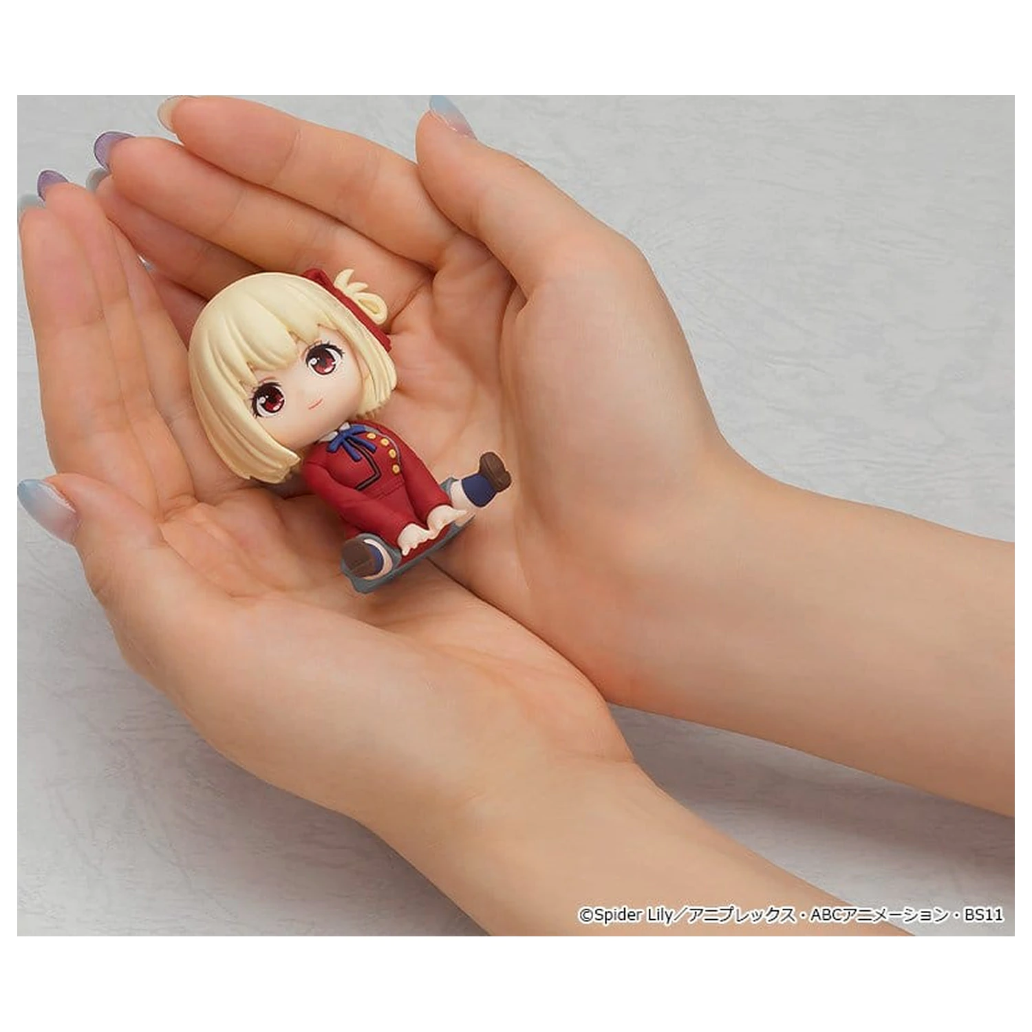 Lycoris Recoil Nendoroid Plus gumová maskota Chisato Nishikigi 7 cm produktová fotografia