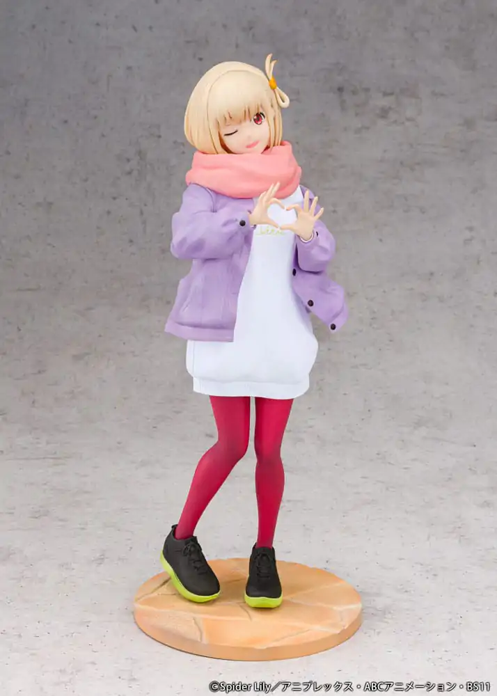 Lycoris Recoil PVC socha 1/7 Chisato Nishikigi Winter Ver. 23 cm produktová fotografia