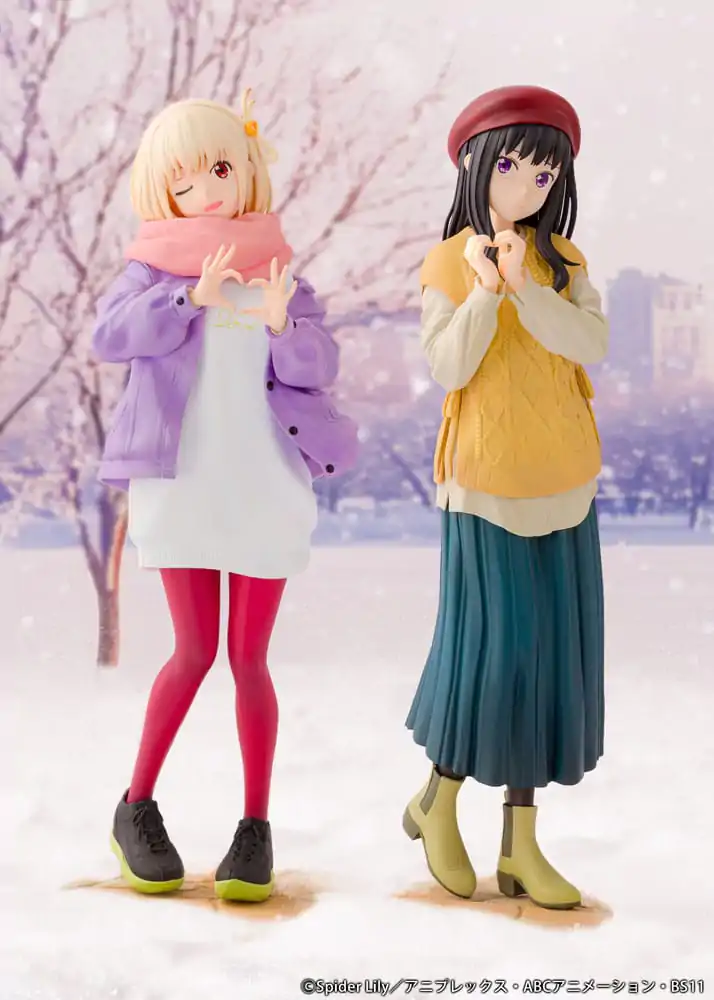 Lycoris Recoil PVC socha 1/7 Chisato Nishikigi Winter Ver. 23 cm produktová fotografia