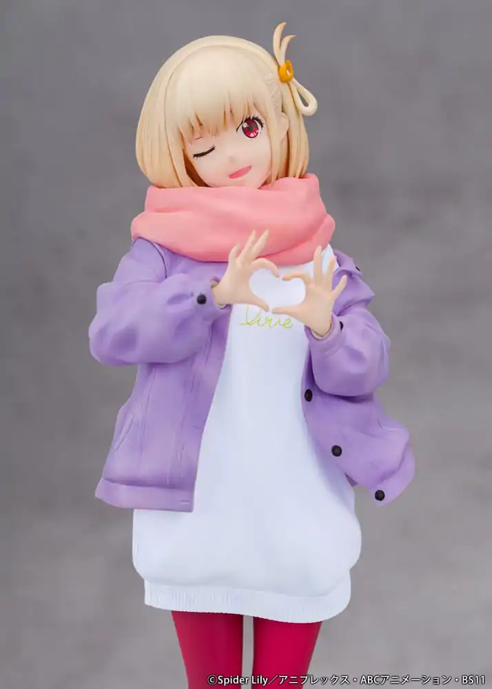 Lycoris Recoil PVC socha 1/7 Chisato Nishikigi Winter Ver. 23 cm produktová fotografia
