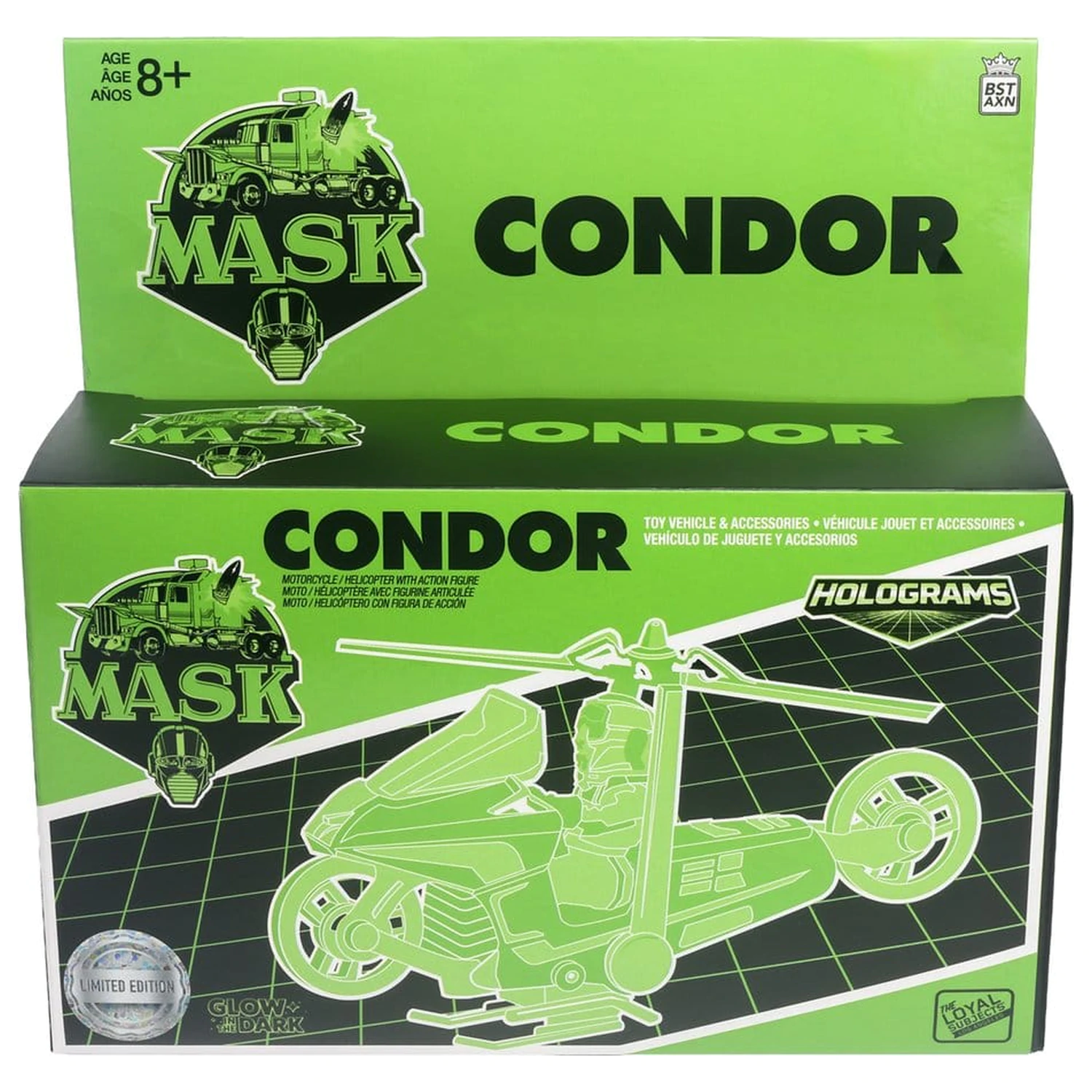 M.A.S.K. Vozidlo Condor Hologram Variant (Svietiace v tme) produktová fotografia