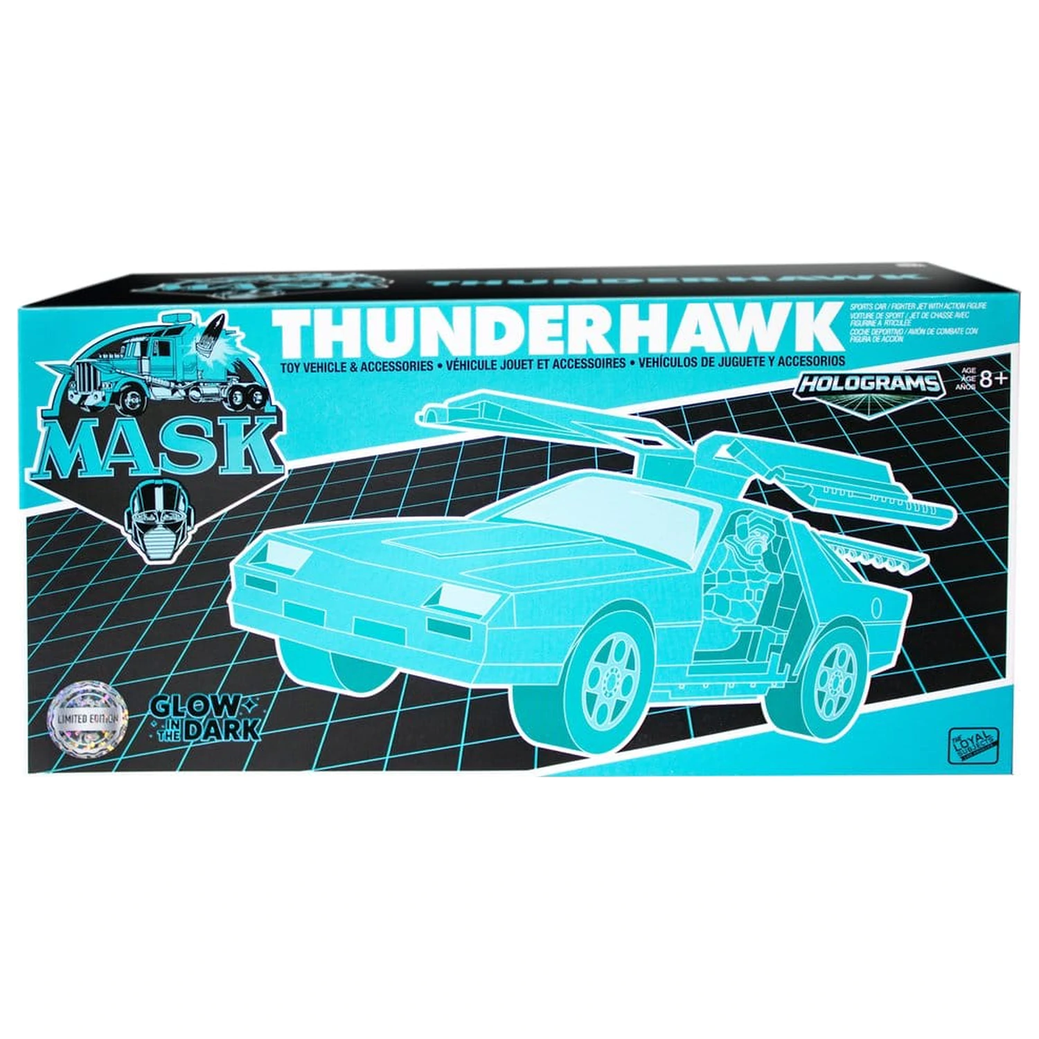 M.A.S.K. Vozidlo Thunderhawk Hologram Variant (Svietiace v tme) produktová fotografia