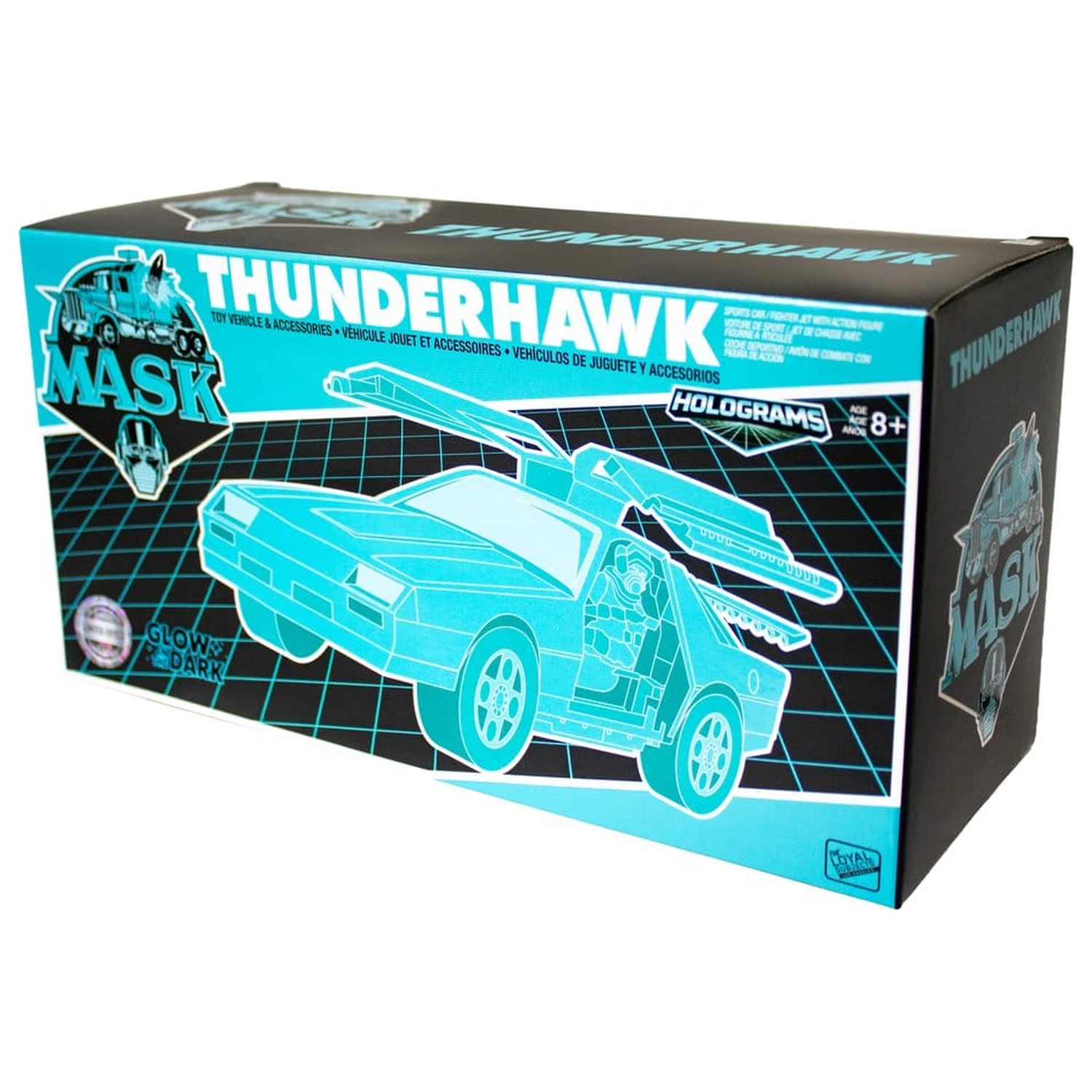 M.A.S.K. Vozidlo Thunderhawk Hologram Variant (Svietiace v tme) produktová fotografia