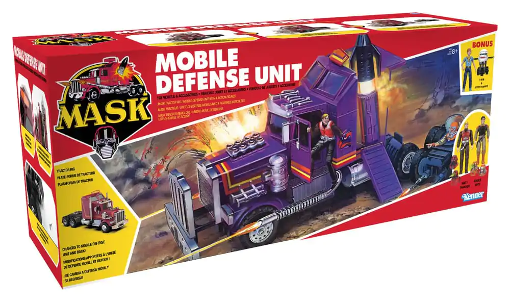 M.A.S.K. Mobile Defense Unit Vozidlo Limitovaná edícia produktová fotografia