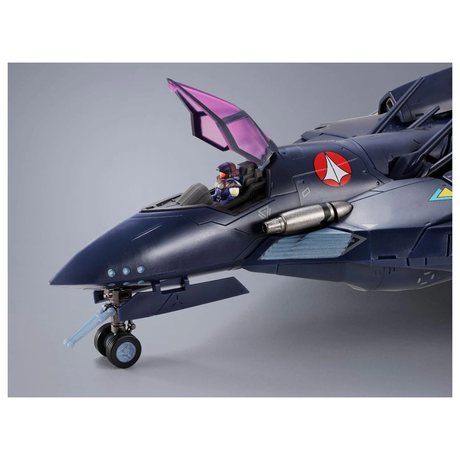 Macross 7 DX Chogokin akčná figúrka VF-17S Nightmare Stealthvalkyrie (Gamlin Kizaki use) 25 cm produktová fotografia
