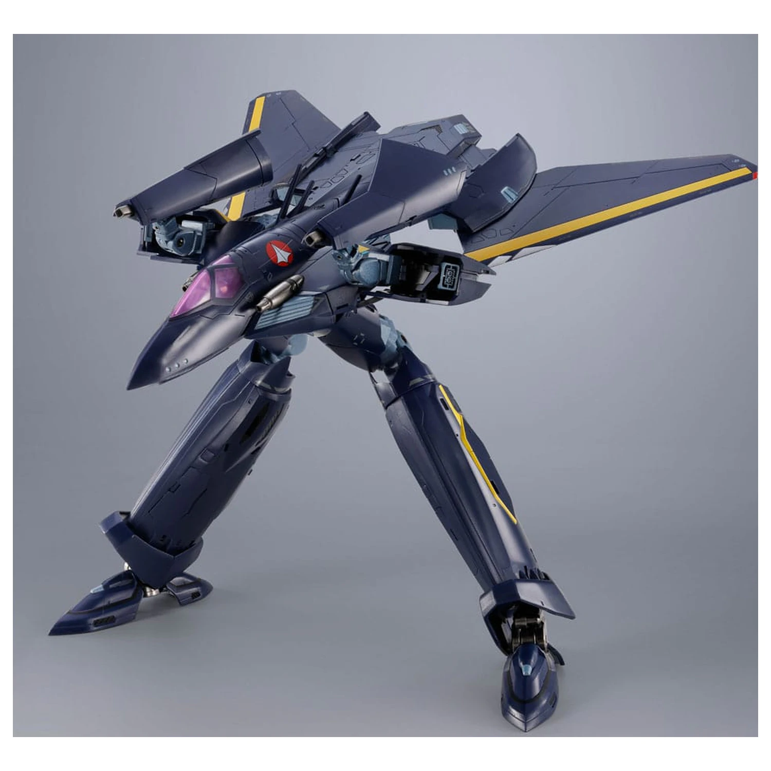 Macross 7 DX Chogokin akčná figúrka VF-17S Nightmare Stealthvalkyrie (Gamlin Kizaki use) 25 cm produktová fotografia