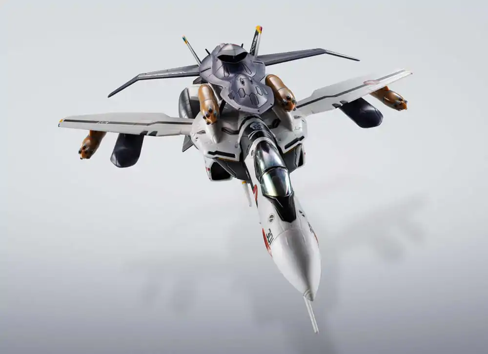 Macross 7 Hi-Metal R Akčná figúrka VF-0S Phoenix (Roy Focker Use) & QF-2200D-B Ghost Set 14 cm produktová fotografia