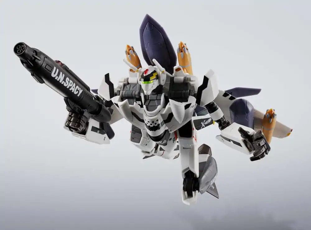 Macross 7 Hi-Metal R Akčná figúrka VF-0S Phoenix (Roy Focker Use) & QF-2200D-B Ghost Set 14 cm produktová fotografia