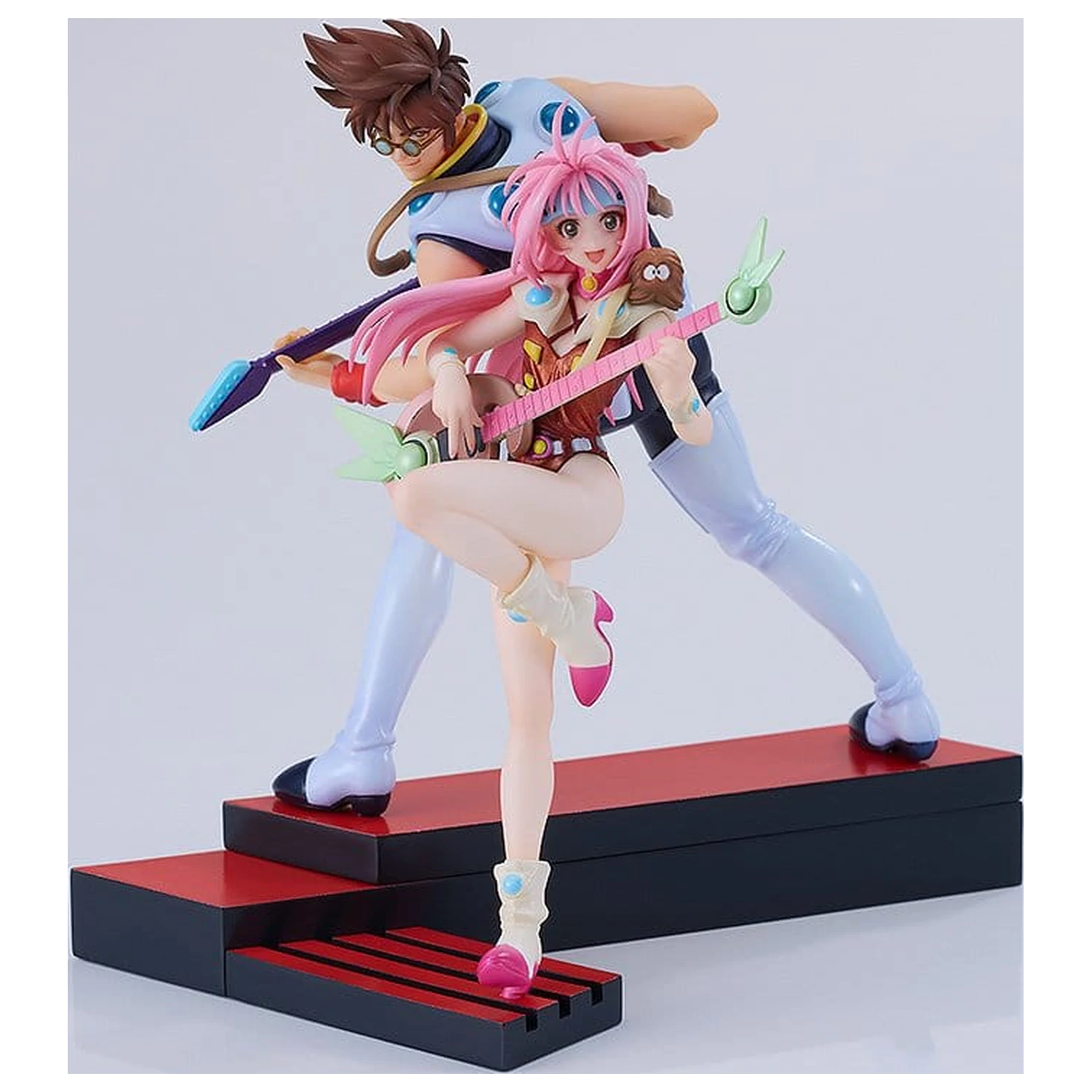 Macross 7 PLAMAX Plastová modelová stavebnica MF-89: minimum factory Basara Nekki 9 cm produktová fotografia