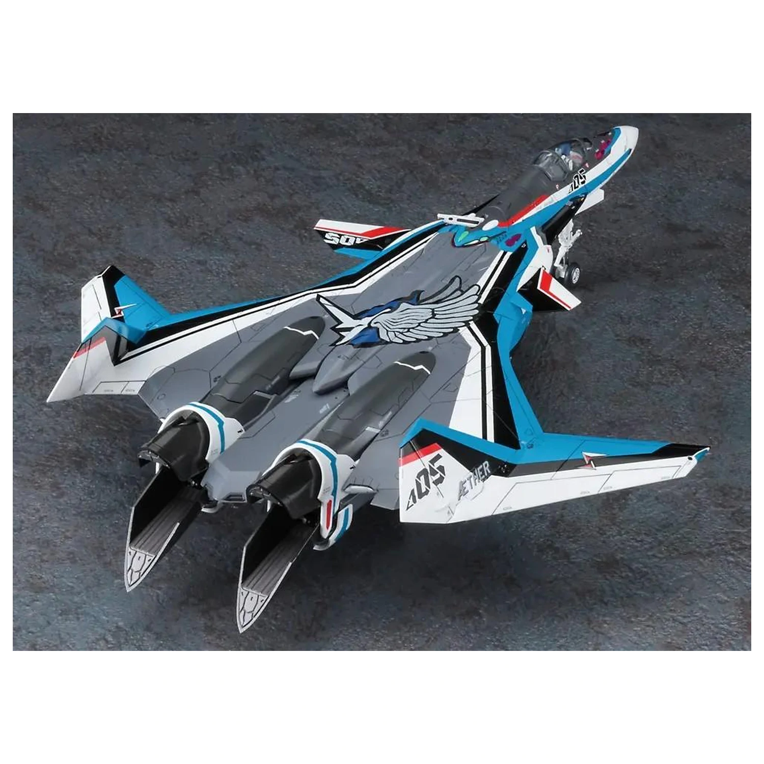 Macross Delta VF-31J Custom Siegfried Hayate Plastikový model 1/72 produktová fotografia