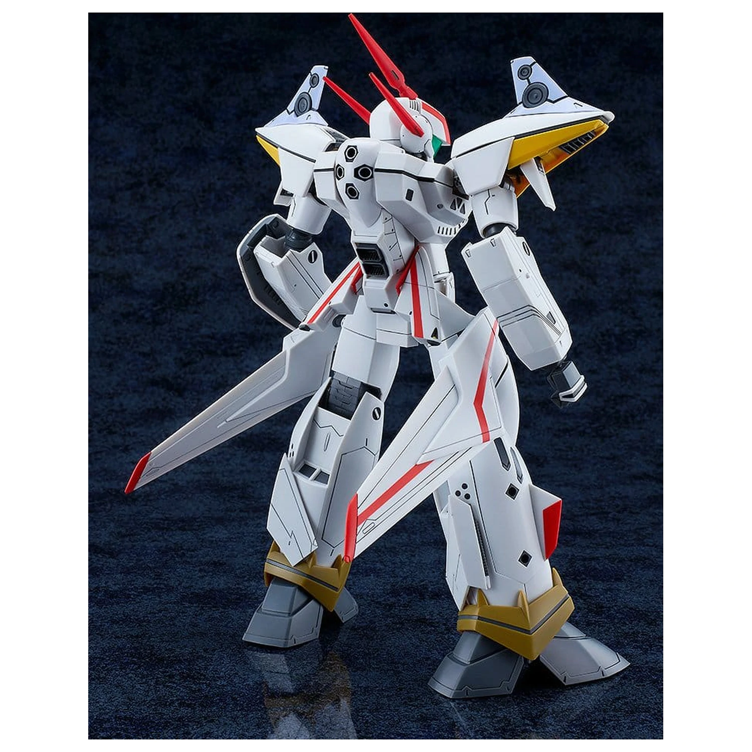 Macross Dynamite 7 Plastová stavebnica 1/72 PLAMAX VF-19P Excalibur (Planet Zola Patrol Corps) 23 cm produktová fotografia