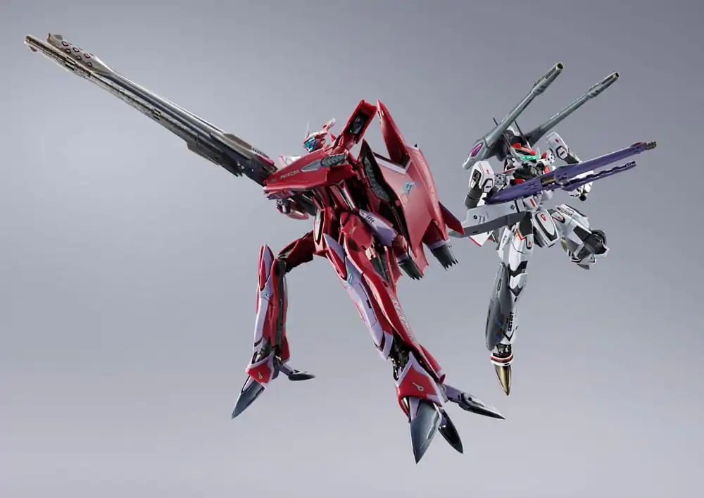 Macross Frontier DX Chogokin Akčná figúrka VF-27 Gamma SP Super Lucifer Valkyrie Brera Sterne use Revival Ver. 25 cm produktová fotografia