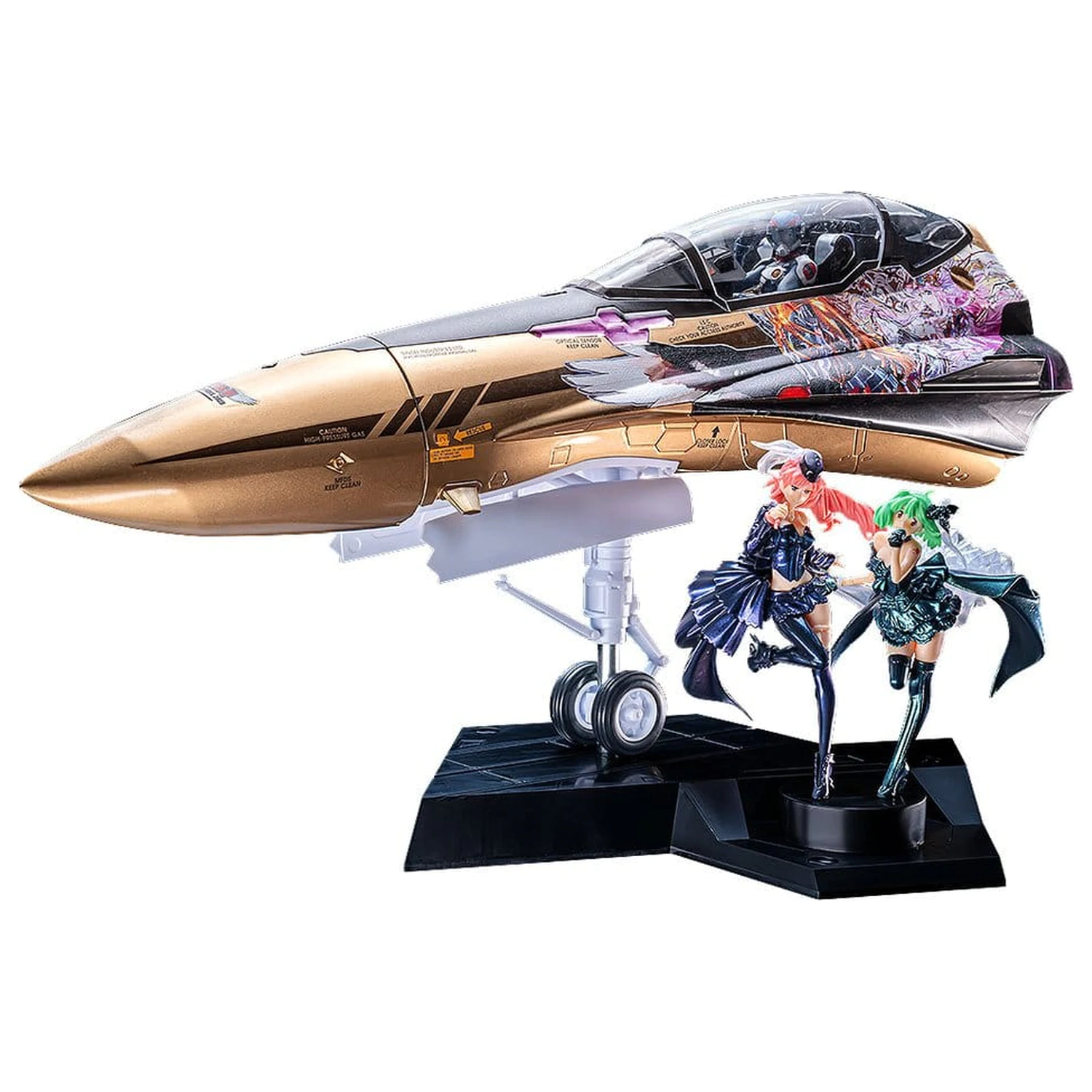 Macross Frontier Plastová Modelárska Súprava PLAMAX MF-98: minimum factory Fighter Nosová Kolekcia YF-29 GALAXY SÚPRAVA 34 cm produktová fotografia