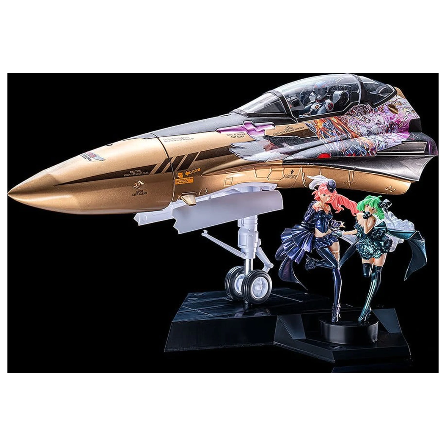 Macross Frontier Plastová Modelárska Súprava PLAMAX MF-98: minimum factory Fighter Nosová Kolekcia YF-29 GALAXY SÚPRAVA 34 cm produktová fotografia