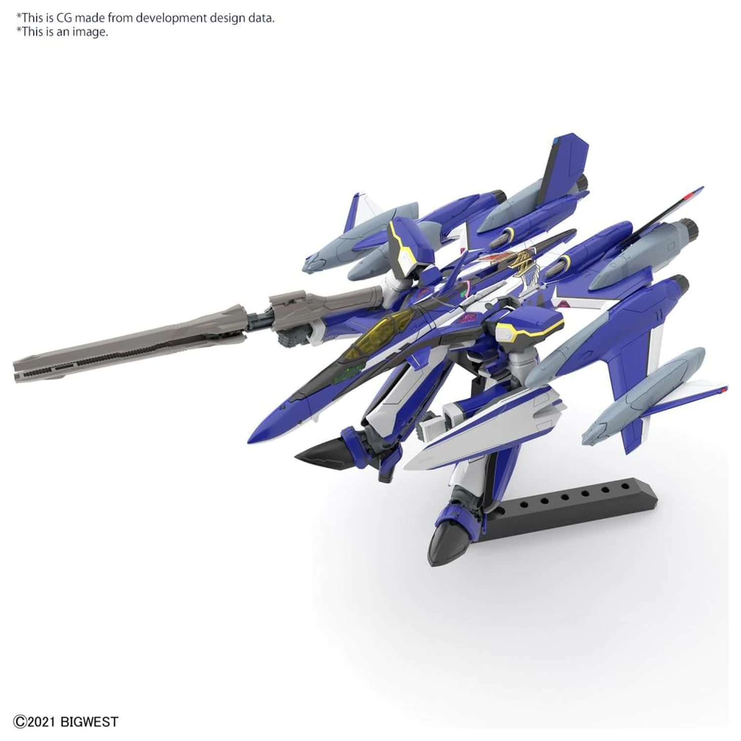 MACROSS HG 1/100 YF-29 Durandal Valkyrie Full Set súprava modelu produktová fotografia