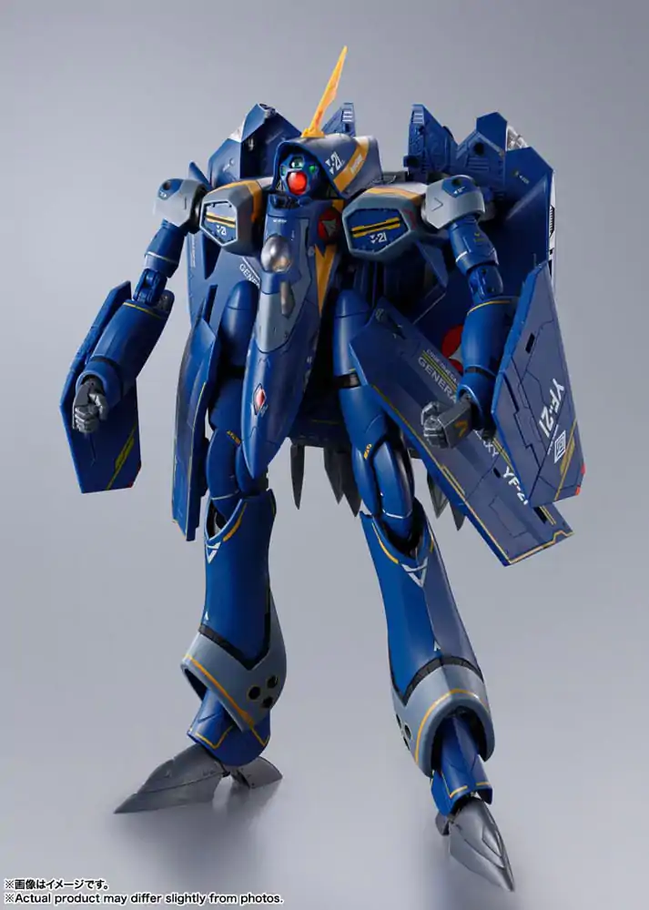 Macross Plus DX Chogokin akčná figúrka YF-21 (Guld Goa Bowman Use) 28 cm produktová fotografia