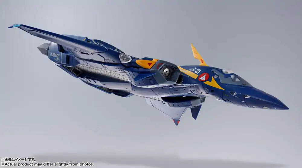 Macross Plus DX Chogokin akčná figúrka YF-21 (Guld Goa Bowman Use) 28 cm produktová fotografia