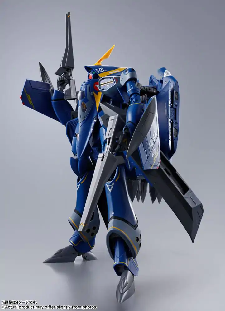 Macross Plus DX Chogokin akčná figúrka YF-21 (Guld Goa Bowman Use) 28 cm produktová fotografia