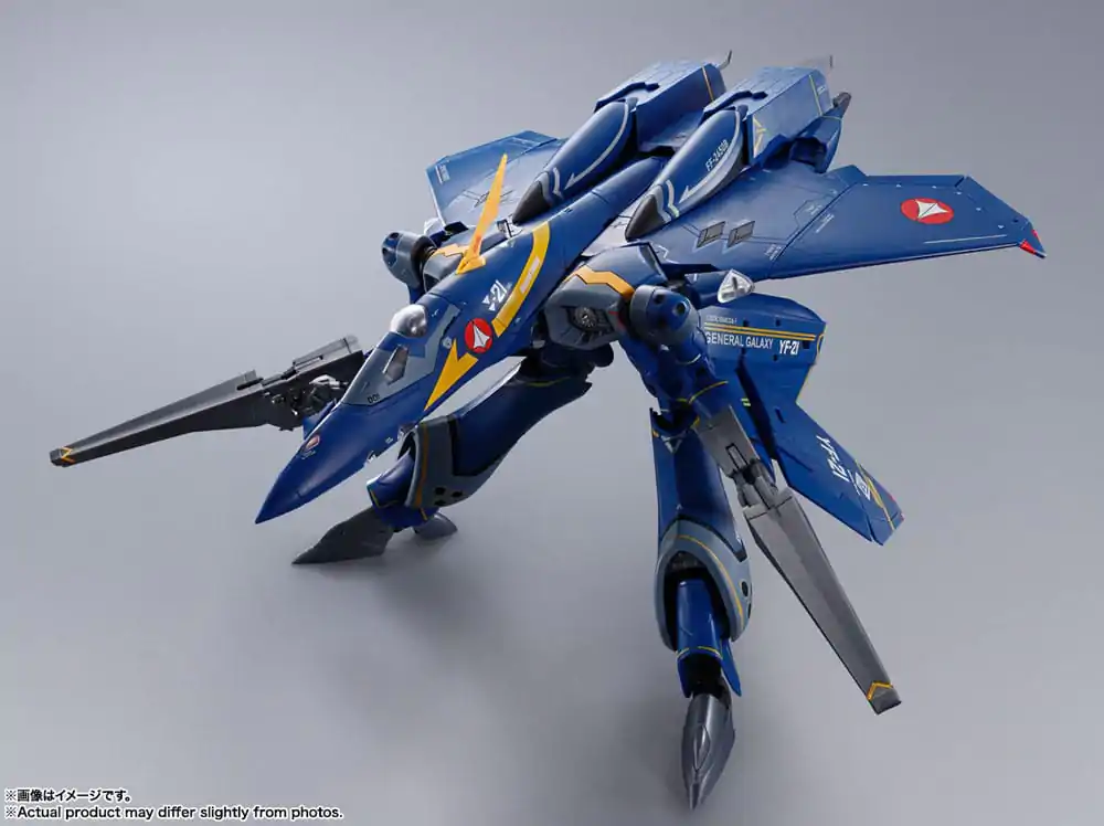 Macross Plus DX Chogokin akčná figúrka YF-21 (Guld Goa Bowman Use) 28 cm produktová fotografia
