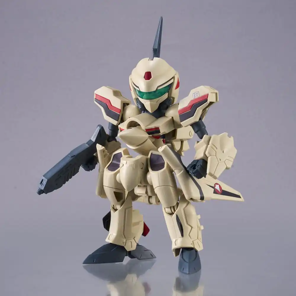 Macross Plus Tiny Session vozidlo s akčnou figúrkou YF-19 (Isamu Alva Dyson Use) s Myung Fang Love 11 cm produktová fotografia