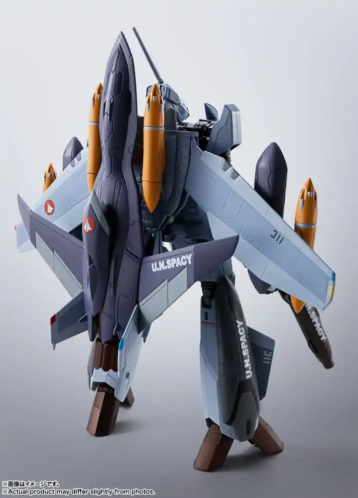 Macross Zero Hi-Metal R akčná figúrka VF-0A Phoenix (Shin Kudo Use) & QF-2200D-B Ghost 30 cm termékfotó